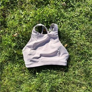 LULULEMON Pale Purple Sports Bra Size 4